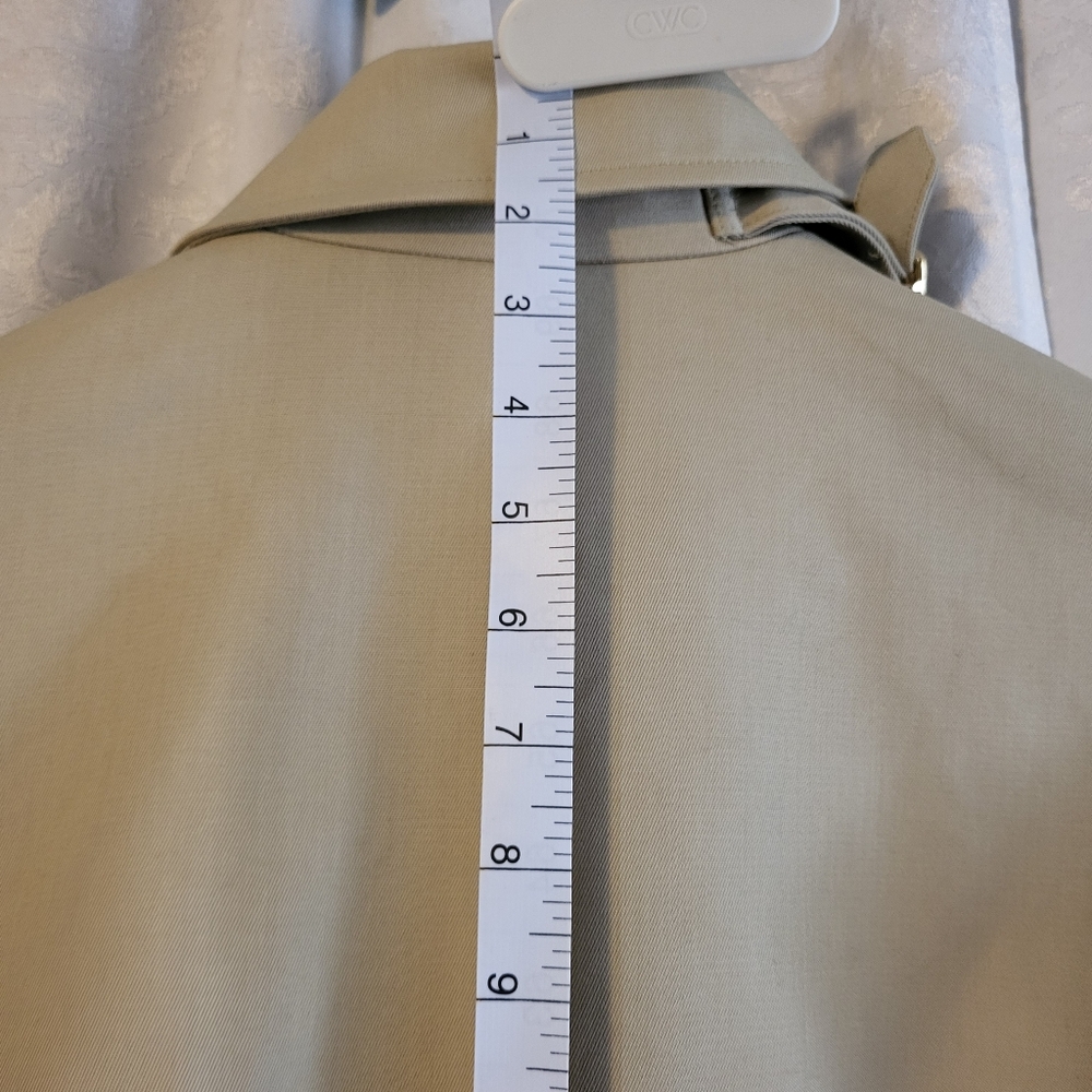J. Crew Classic, Luxury, Women Trench Coat, Size 00, Vintage Khaki, Fall - Picture 7 of 16